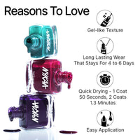 Nykaa Nail Enamel — back view