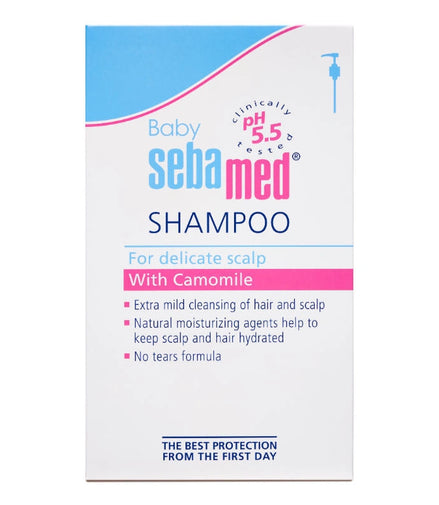 Sebamed Baby Shampoo pH 5.5 Tear-Free Gentle Hair Care