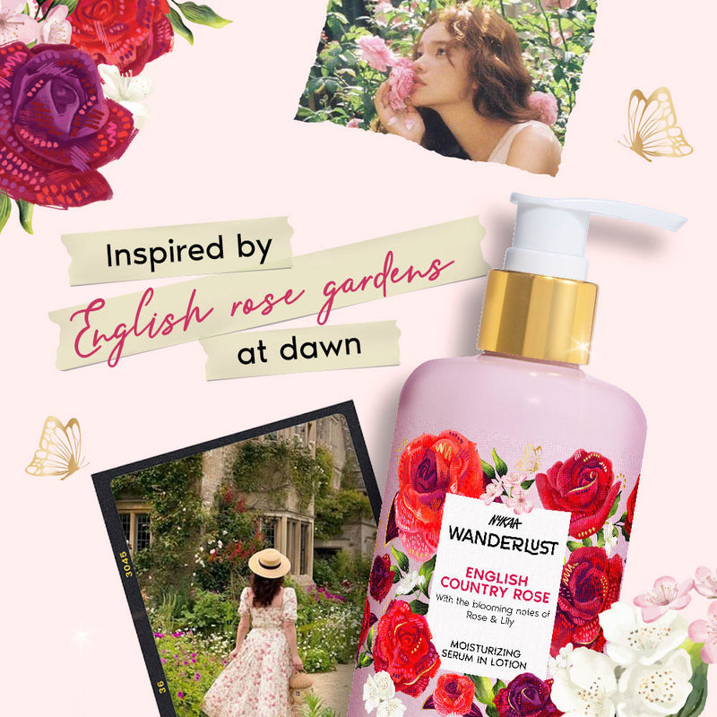 Nykaa Wanderlust Body Lotion — front view