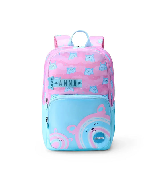 American Tourister Diddle 4.0 Rainbow Pink Kids Backpack