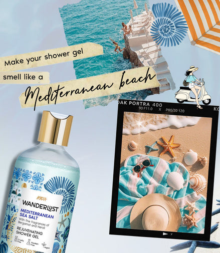 Nykaa Wanderlust Shower Gel - Mediterranean Sea Salt