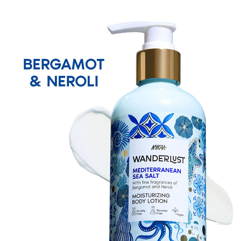Nykaa Wanderlust Body Lotion - Mediterranean Sea Salt