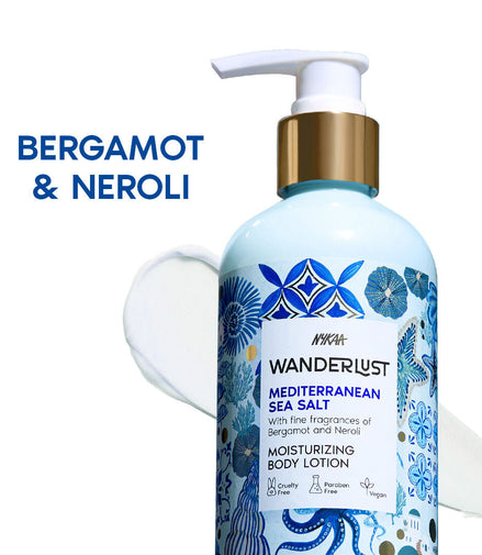 Nykaa Wanderlust Body Lotion - Mediterranean Sea Salt