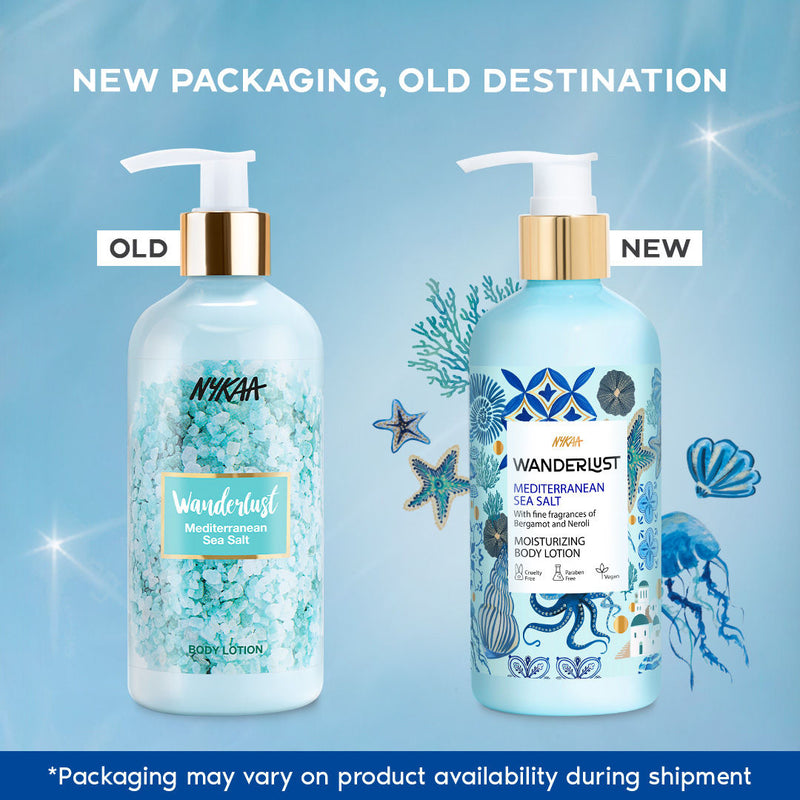 Nykaa Wanderlust Body Lotion — front view