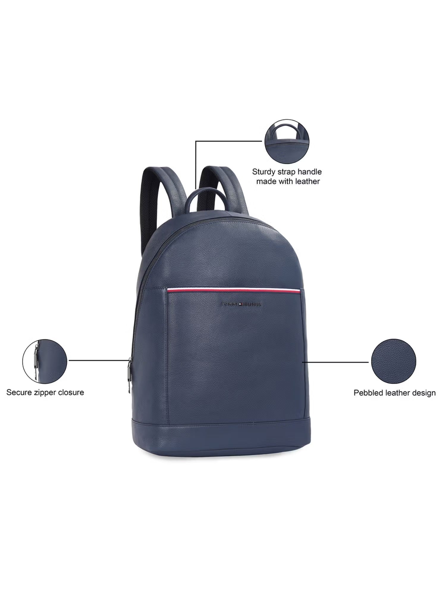 Tommy Hilfiger Buckingham Navy Laptop Backpack