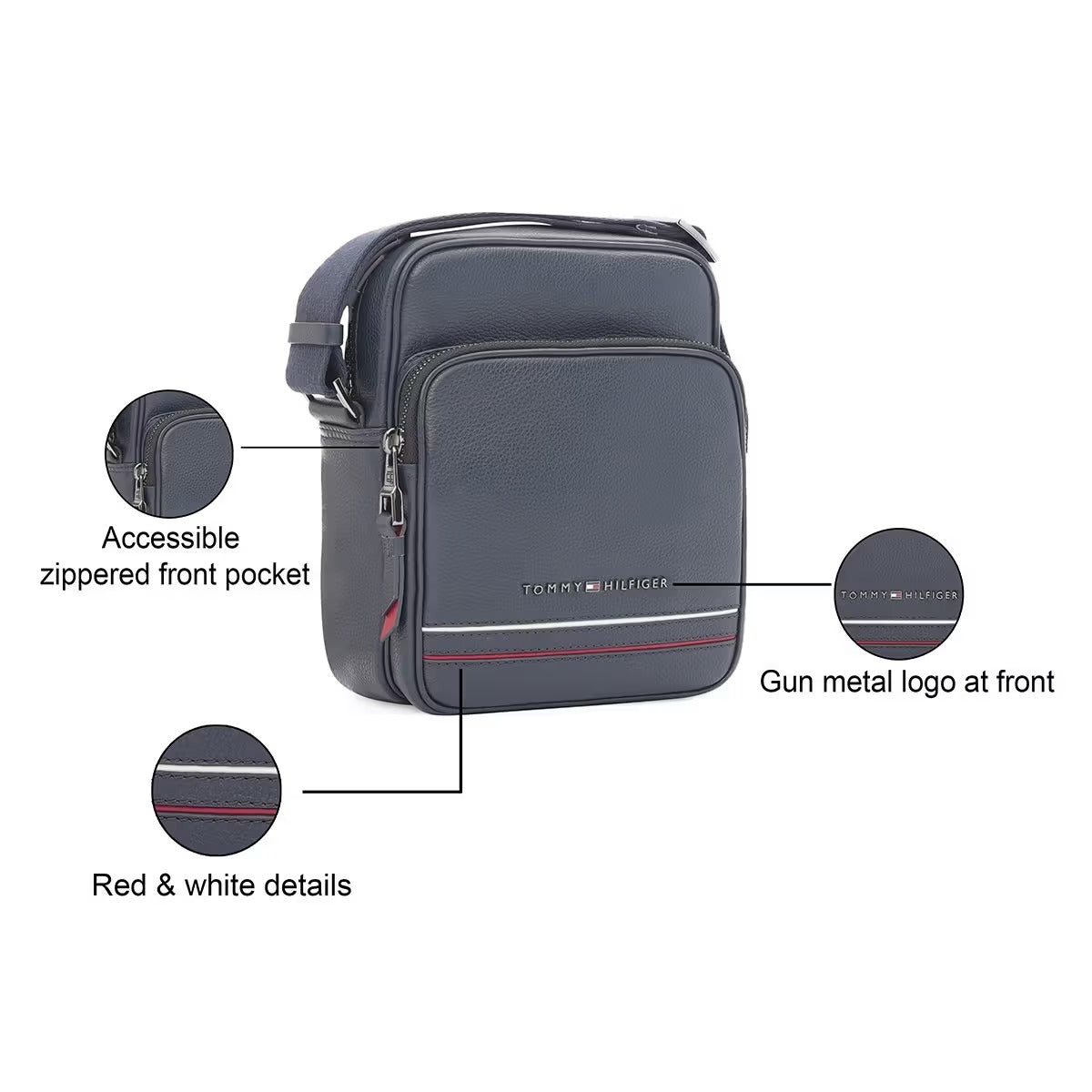 Tommy Hilfiger Smithfield Navy Sling Bag