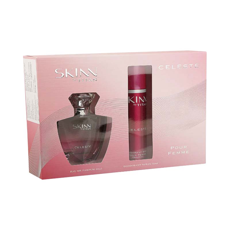 Skinn By Titan Celeste Coffret Perfume & Deodorant Gift Set For Women - image 5 of 5 - Deodorant