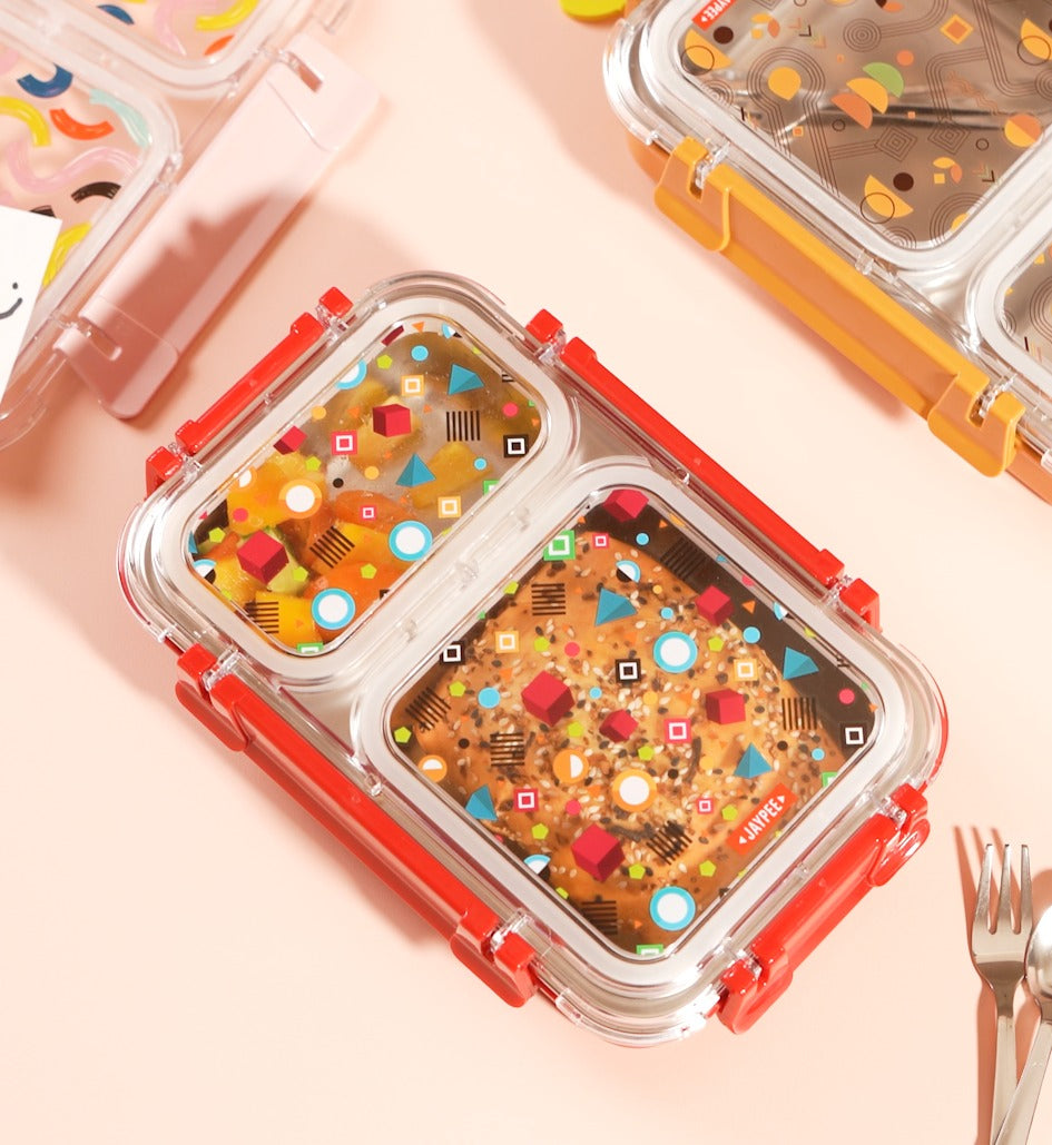 Jaypee Steelox 2-Compartment SS Insulated Lunch Box