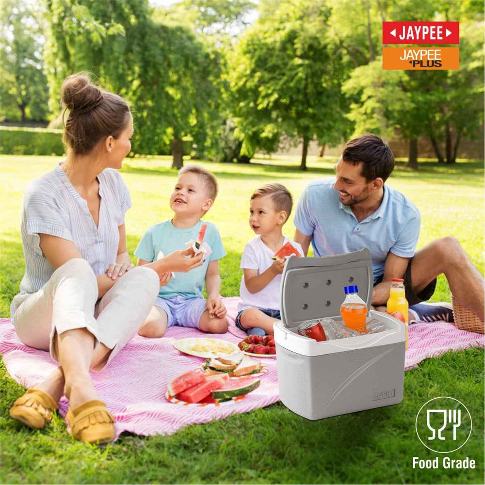 Jaypee Chillax PU Insulated Ice Chiller Box 2.39L with Handle & Steel Tong