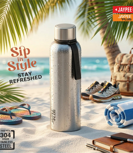 Jaypee Plus Beetle Vacuum Insulated SS Bottle 850ml