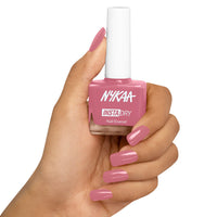 Nykaa Quick Dry Nail Enamel — side view