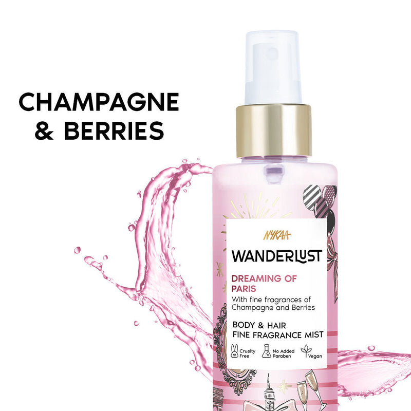 Nykaa Wanderlust Fragrance Body Mist - Dreaming of Paris