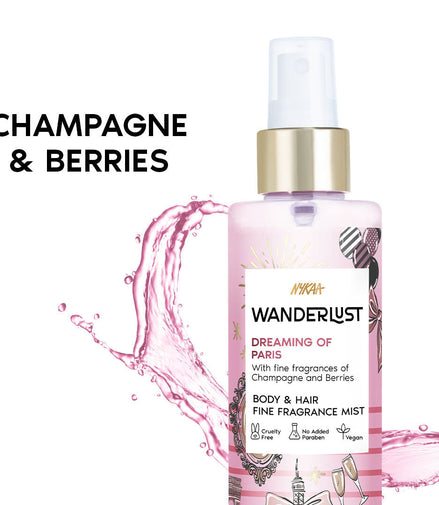 Nykaa Wanderlust Fragrance Body Mist - Dreaming of Paris