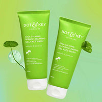 Dot & Key Cica + Salicylic Gel Face Wash, Pack of 2