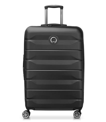Delsey Paris Air Armour Hardside Checked Luggage Black