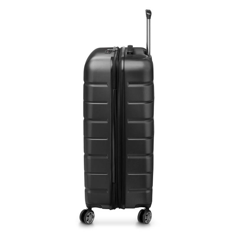 Delsey Paris Air Armour Hardside Checked Luggage Black