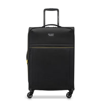 Delsey Paris Brochant 3.0 Softside Expandable Checked Luggage Deep Black