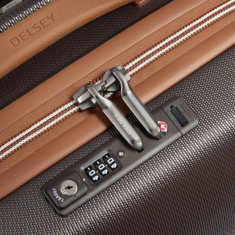 Delsey Paris Chatelet Air 2.0 Hardside Cabin Case Brown