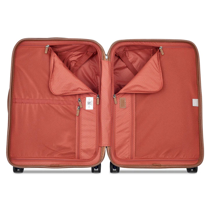 DELSEY PARIS Chatelet AIR 2.0 Polycarbonate 4 Double Wheel Hardside Trolley Bag