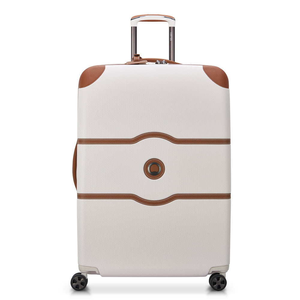 Delsey Paris Chatelet Air 2.0 Trunk Hardside Checked Luggage Angora