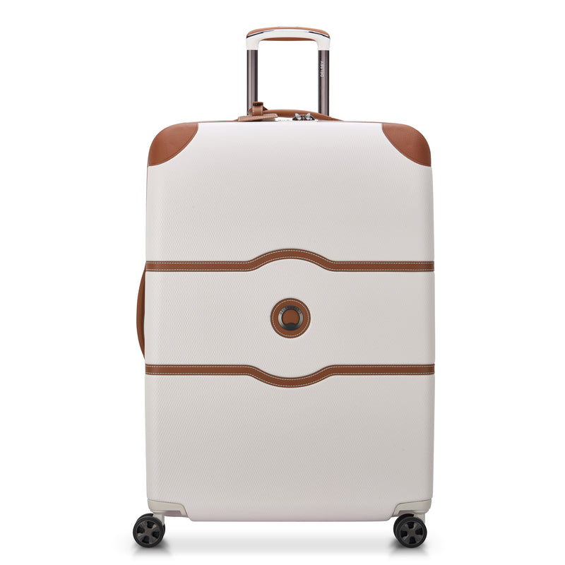 Delsey Paris Chatelet Air 2.0 Trunk Hardside Checked Luggage Angora