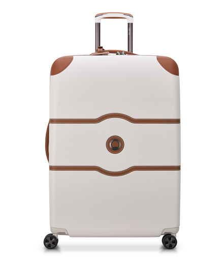 Delsey Paris Chatelet Air 2.0 Trunk Hardside Checked Luggage Angora
