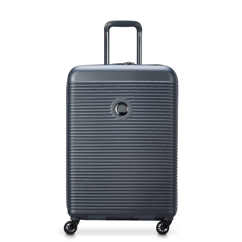 Delsey Paris Freestyle Hardside Trolley — Graphite, front view