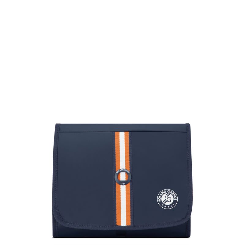 Delsey Paris Roland Garros Striped Toiletry Bag Blue