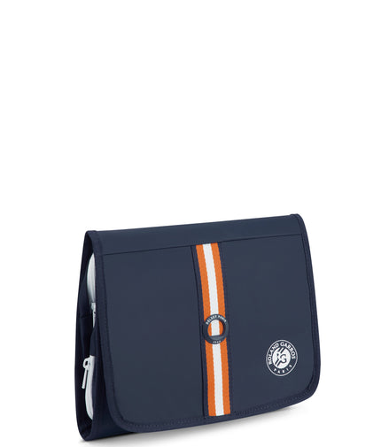 Delsey Paris Roland Garros Striped Toiletry Bag Blue