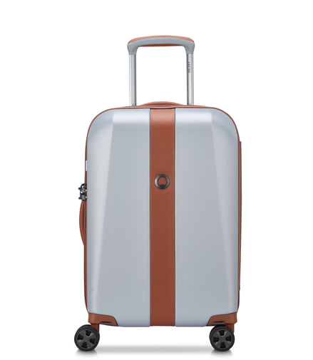 Delsey Paris Promenade Hard 2.0 Cabin Trolley Silver