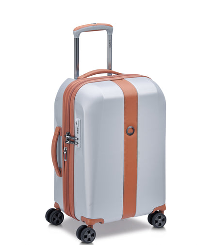 Delsey Paris Promenade Hard 2.0 Cabin Trolley Silver