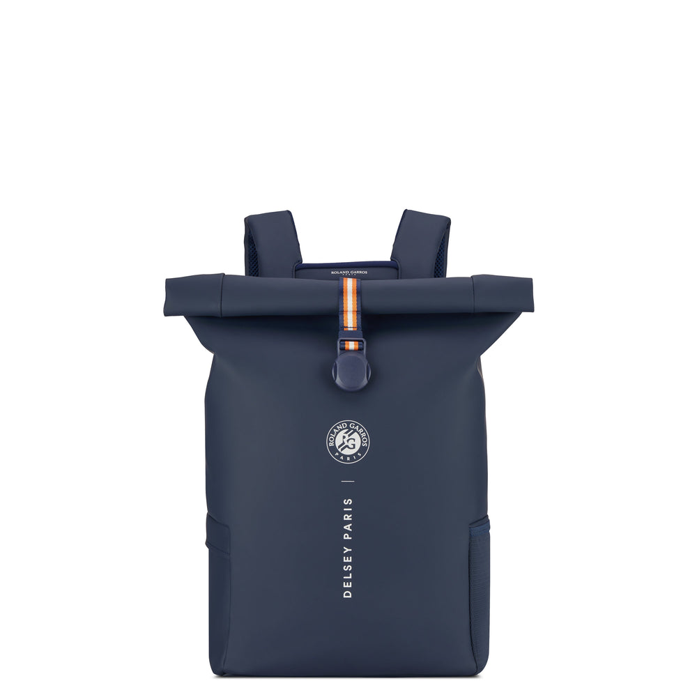 Delsey Paris Roland Garros Turenne Roll Top Backpack Navy