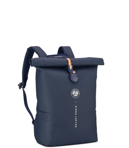 Delsey Paris Roland Garros Turenne Roll Top Backpack Navy