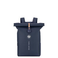 Delsey Paris Roland Garros Turenne Roll Top Backpack Navy