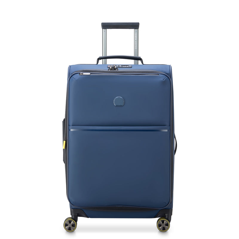 Delsey Paris New Destination Softside Checked Luggage Navy