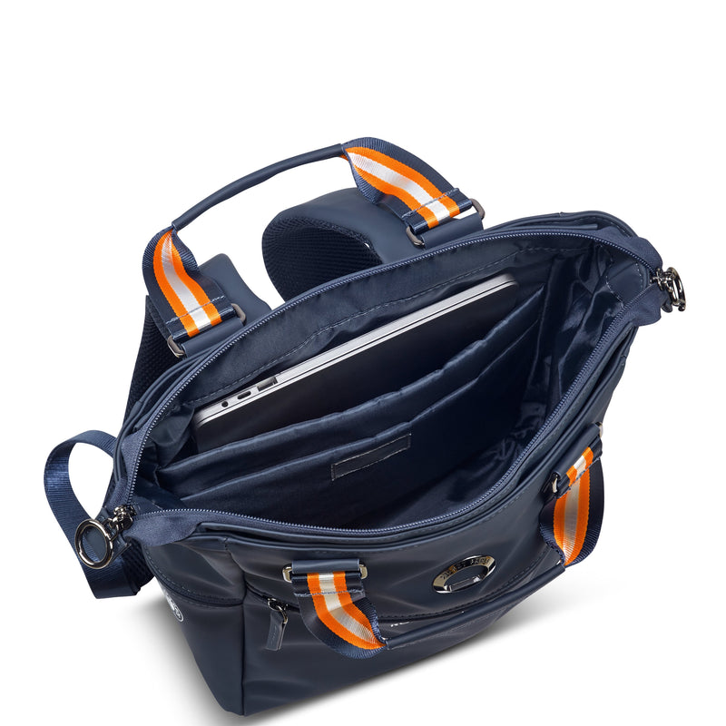 Delsey Paris Roland Garros Victoire Tote Backpack Navy