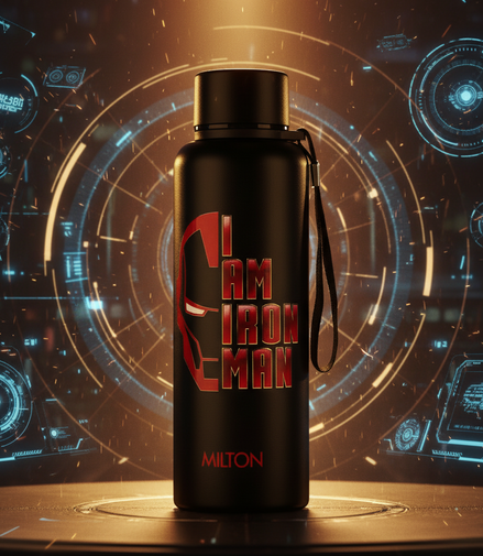 Milton Marvel Iron Man Artedge Water Bottle