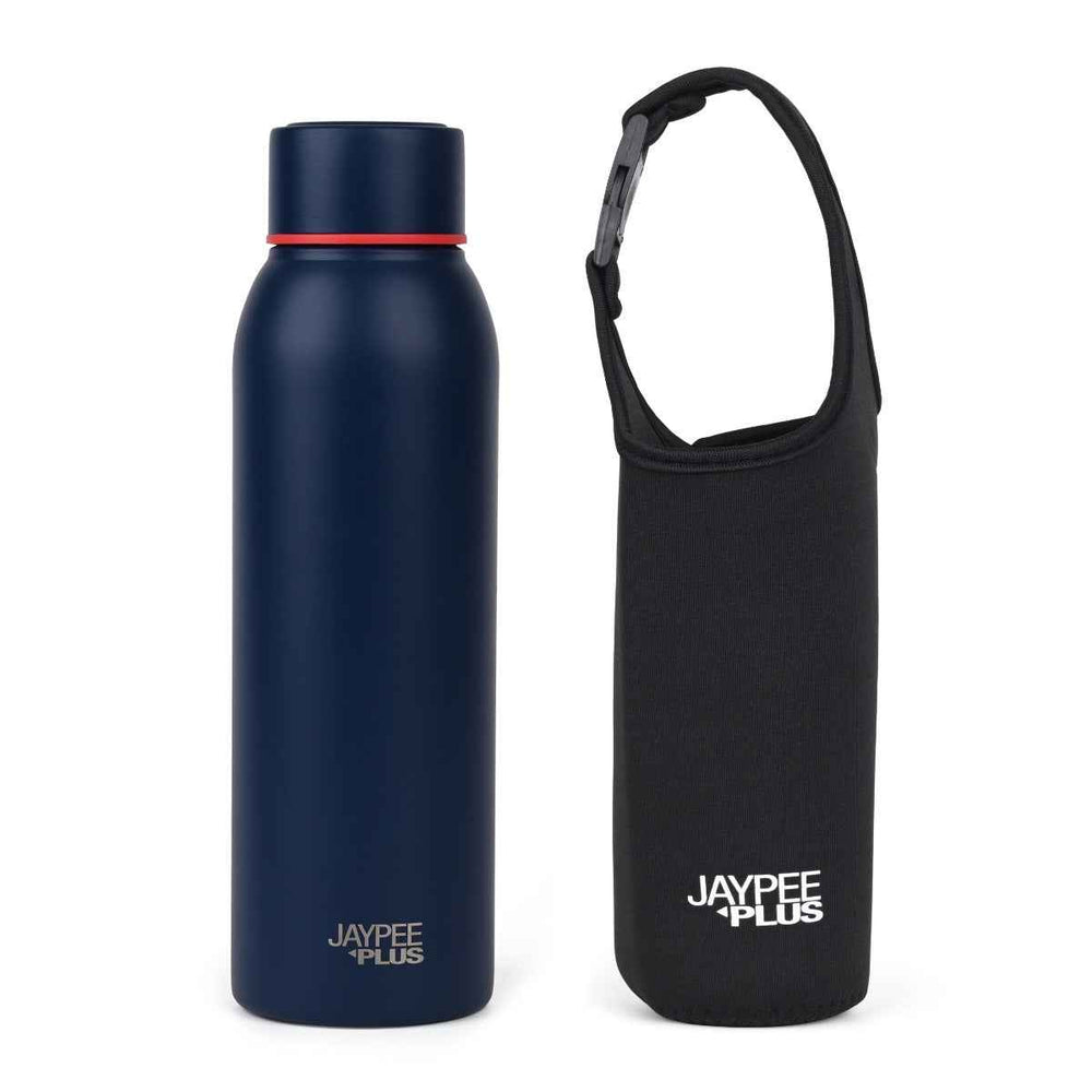 Jaypee Plus Punch 650 SS Vacuum Insulated Bottle 620ml Blue