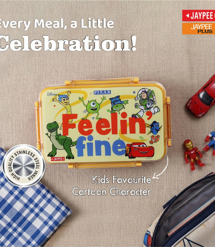 Jaypee Vivid PU Insulated Inner SS Lunch Box for Kids