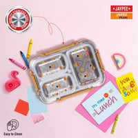 Jaypee Exteel 3-Compartment Inner SS Lunch Box