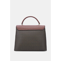 Lavie Luxe Mono Marsh Handbag — Brown