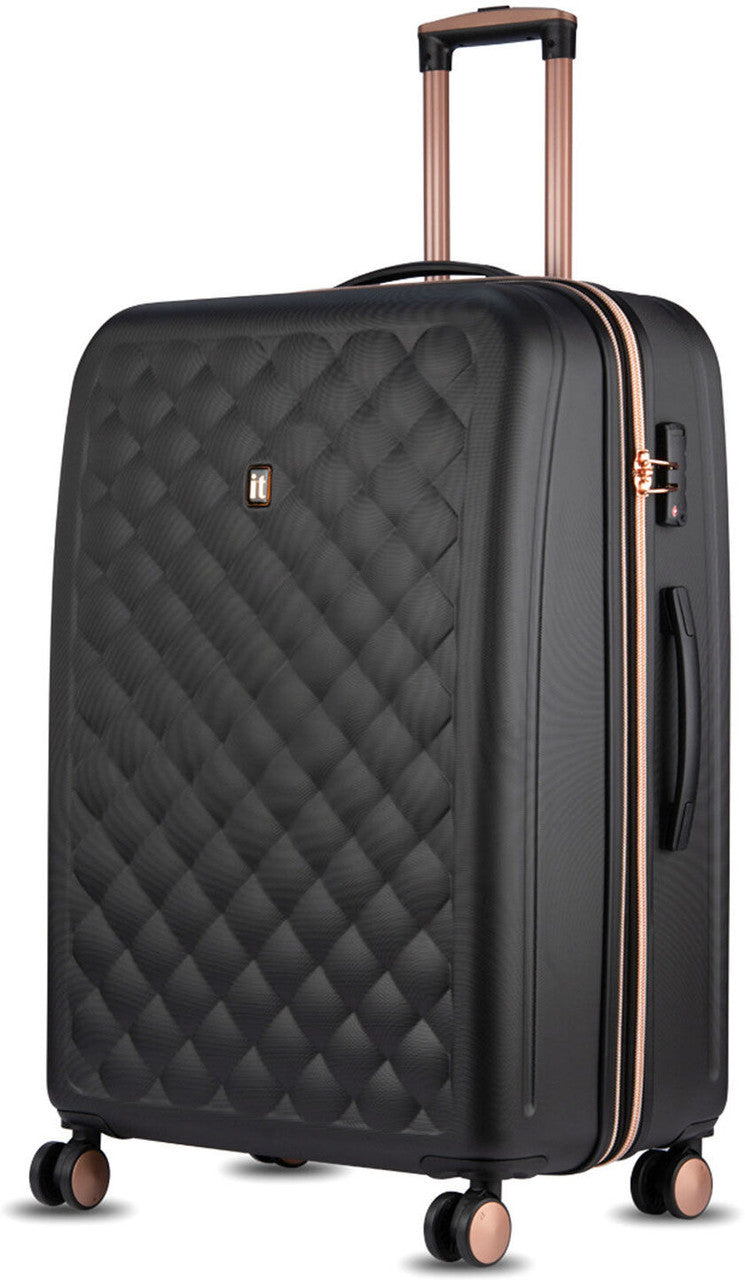IT Luggage Fashionista Advanta Black Trolley Bag