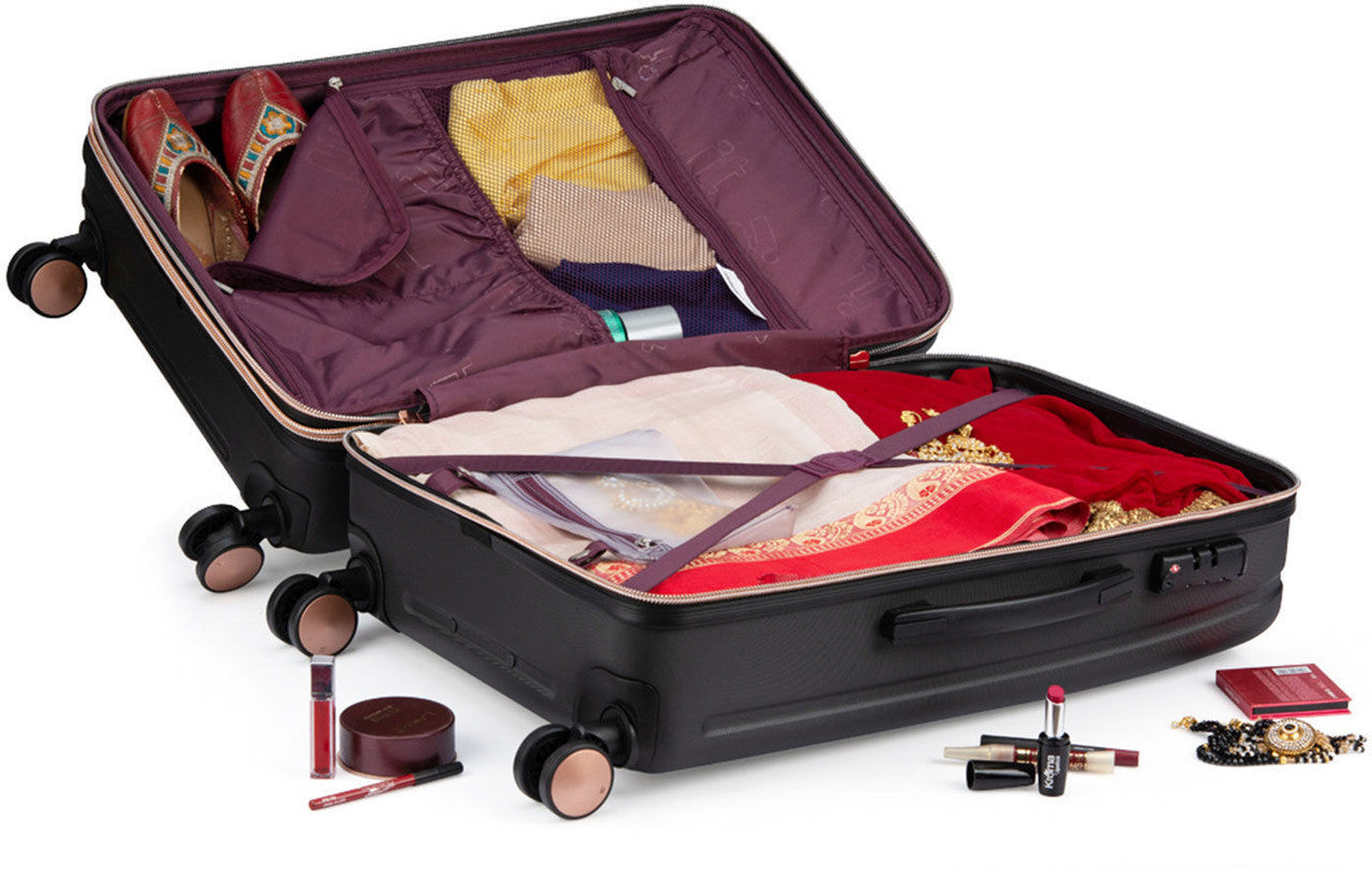 IT Luggage Fashionista Advanta Black Trolley Bag