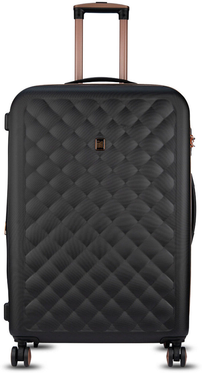 IT Luggage Fashionista Advanta Black Trolley Bag