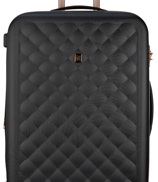 IT Luggage Fashionista Advanta Black Trolley Bag