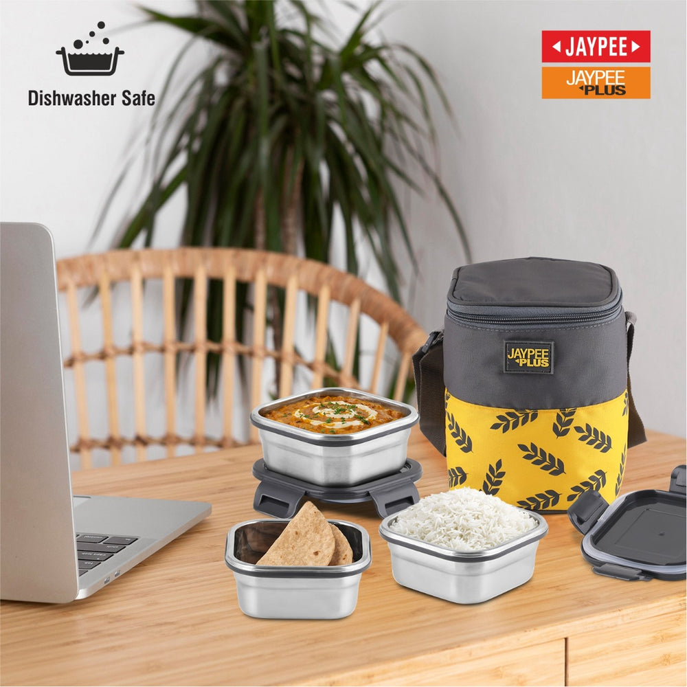 Jaypee Plus Storelock Square SS Office Lunch Box