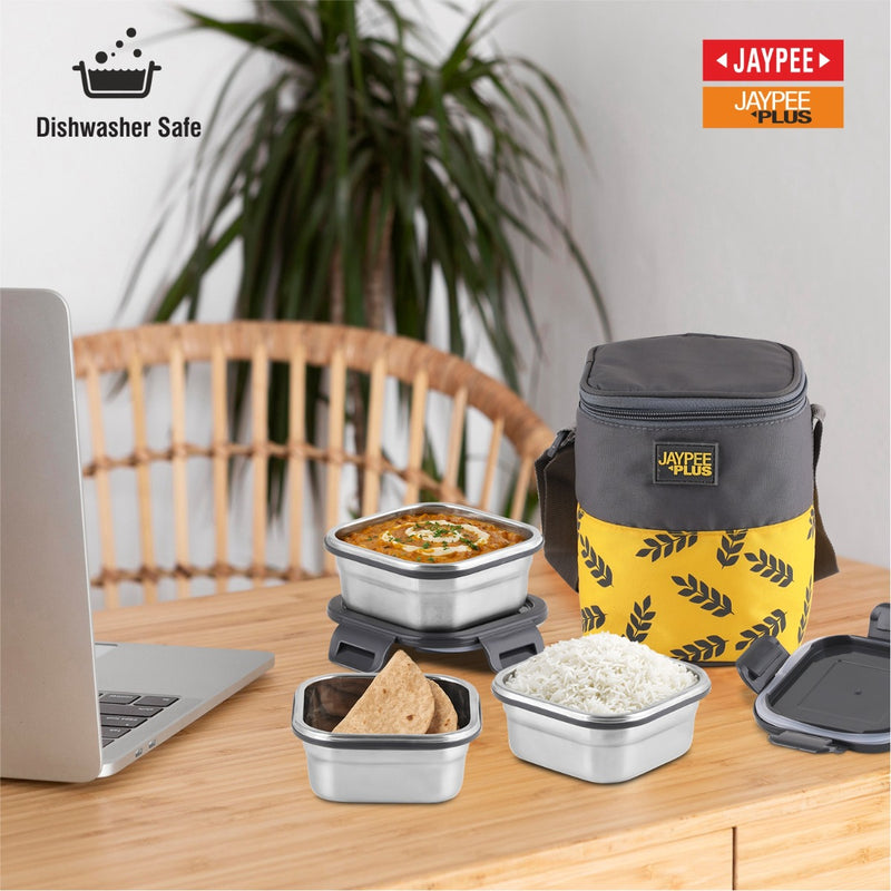 Jaypee Plus Storelock Square SS Office Lunch Box
