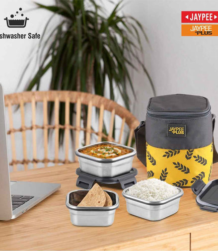 Jaypee Plus Storelock Square SS Office Lunch Box