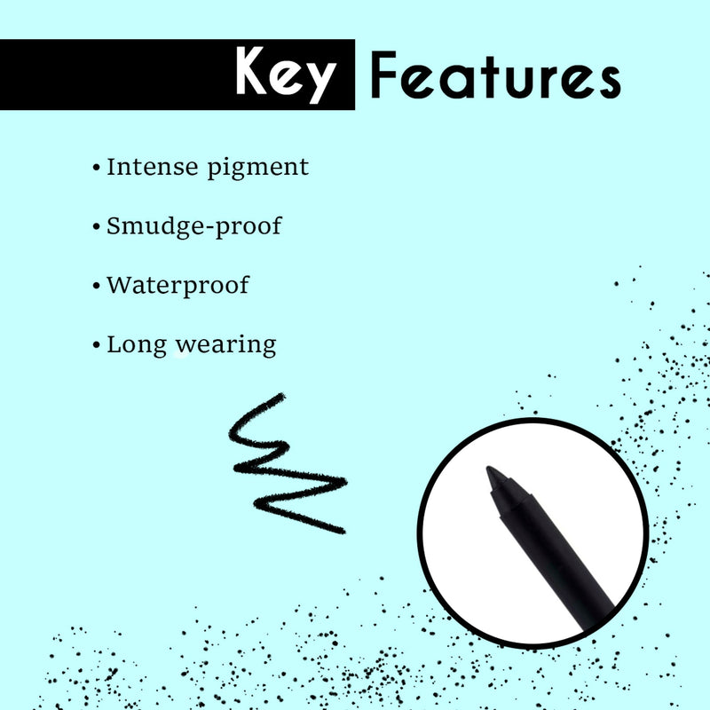 Matt Look Single Stroke Eyeliner - image 3 of 11 - Eyeliner Cosmetic