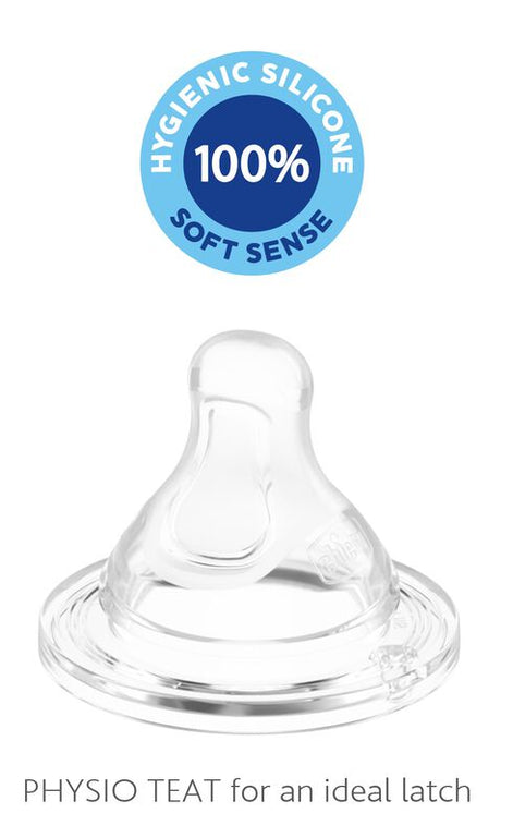 Chicco Baby Physio Teat (0m+, Slow) (1 Pcs)